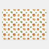 Papier d'enveloppement de Noël en pain d'épices (Devant 3)