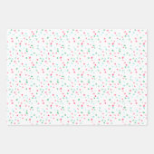 Papier d'enveloppement de Noël Fa La Garland - Tri (Devant 3)