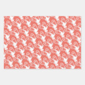 Papier d'enveloppement de Noël festif (Devant 3)