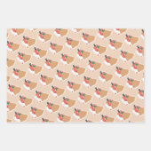 Papier d'enveloppement de Noël festif (Devant 2)