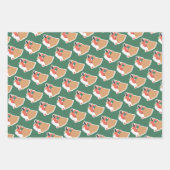 Papier d'enveloppement de Noël festif (Devant)