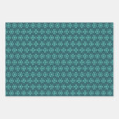 Papier d'enveloppement de Noël festif série de 3 (Devant 3)