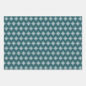 Papier d'enveloppement de Noël festif série de 3 (Devant 2)