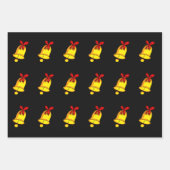 Papier d'enveloppement de Noël Jingle Bells - Noël (Devant 2)