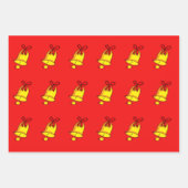 Papier d'enveloppement de Noël Jingle Bells - Noël (Devant)