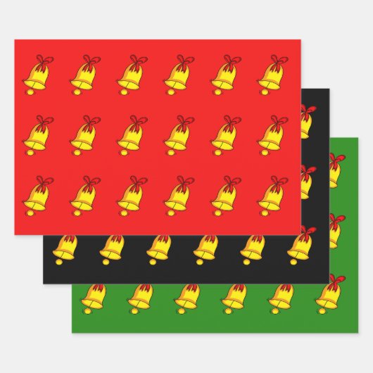 Papier d'enveloppement de Noël Jingle Bells - Noël (Lot)