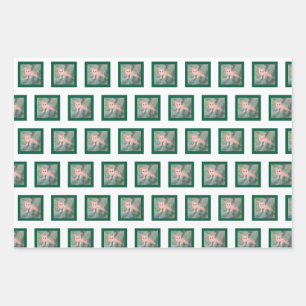 Papier d'enveloppement de Noël Kitty