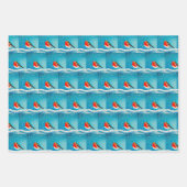 Papier d'enveloppement de Noël, Parfait pour les c (Devant 3)