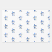 Papier d'enveloppement de Noël pour éléphant garço (Devant 2)