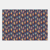 Papier d'enveloppement de Noël Toucan (Devant 3)