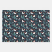 Papier d'enveloppement de Noël Unicorne (Devant)