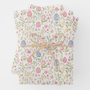Papier d'enveloppement de Pâques mignon