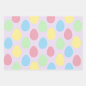 Papier d'enveloppement de Pâques Motif d'Oeuf colo (Devant 2)
