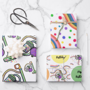 Papier d'enveloppement de partie vide