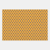 Papier d'enveloppement de pattes de chien bleu mig (Devant 3)