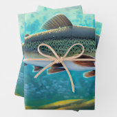 Papier d'enveloppement de pêche personnalisé - Cad (En situation)