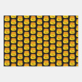 Papier d'enveloppement de peigne d'abeille de miel (Devant 2)