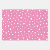 Papier d'enveloppement de petites étoiles mignonne (Devant)
