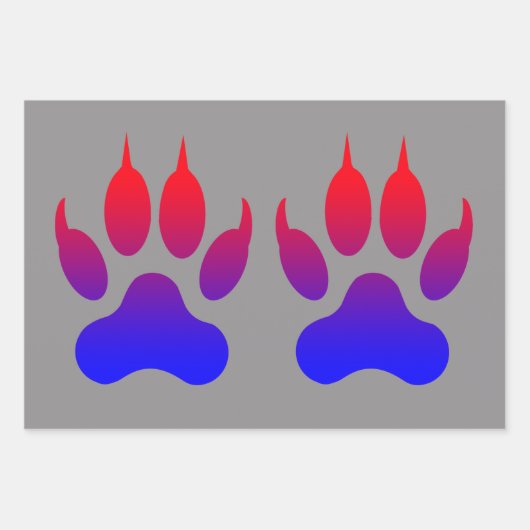 Papier d'enveloppement de pinces de tigre (Devant)