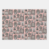 Papier d'enveloppement de portraits animaux (Devant)