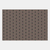 Papier d'enveloppement de roi noir (Devant 2)