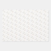 Papier d'enveloppement de tons gris série de 3 (Devant)