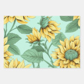 Papier d'enveloppement de tournesol doux (Devant 3)