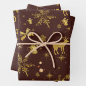 Papier d'enveloppement de vacances mignon Pastel a (En situation)