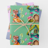 Papier d'enveloppement de variétés de fées mignonn (En situation)