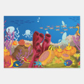 Papier d'enveloppement de vie aquatique (Devant 3)