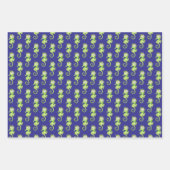 Papier d'enveloppement de vie de sirène série de 3 (Devant 3)