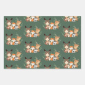 Papier d'enveloppement des animaux de la forêt ver (Devant 2)