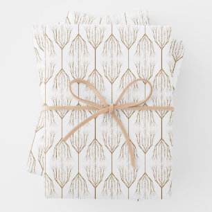 Papier d'enveloppement des arbres d'hiver