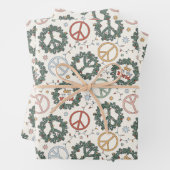 Papier d'enveloppement des couronnes de paix (En situation)