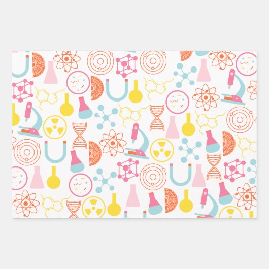 Papier d'enveloppement des enseignants en sciences (Devant)