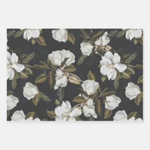 Papier d'enveloppement des fleurs de Magnolia