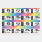 Papier d'enveloppement des Sketchers urbains de Ne (Devant)