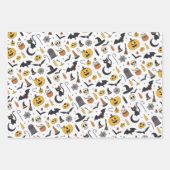 Papier d'enveloppement d'Halloween (Devant 2)