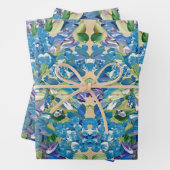 Papier d'enveloppement d'Hydrangée de coeur (En situation)