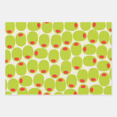 Papier d'enveloppement d'olives mignonnes (Devant 2)