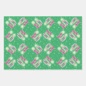 Papier d'enveloppement du 10e anniversaire violet  (Devant 2)