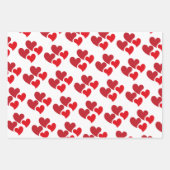 Papier d'enveloppement du coeur et des lignes Ense (Devant 3)