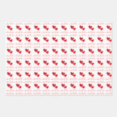 Papier d'enveloppement du coeur et des lignes Ense (Devant 2)
