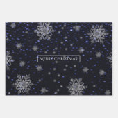 Papier d'enveloppement du village de Noël (Devant 3)