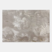 Papier d'enveloppement en aluminium brossé (Devant 3)