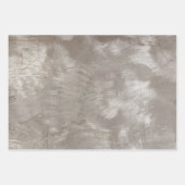 Papier d'enveloppement en aluminium brossé (Devant)