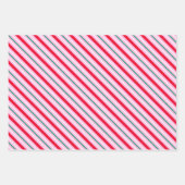 Papier d'enveloppement Festive Stripe Christmas (Devant 2)
