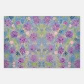 Papier d'enveloppement floral Bouquet de printemps (Devant 3)