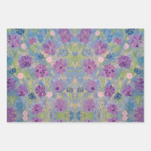 Papier d'enveloppement floral Bouquet de printemps