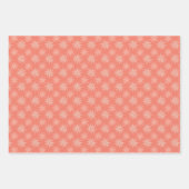 Papier d'enveloppement floral festif (Devant 3)